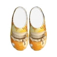 thumbnail image 1 of Lsque Honey Bee Pattern Womens Comfort Cotton on Scuff With Memory Foam and Anti-skid Sole Slipper-42/43, 1 of 7