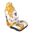 thumbnail image 1 of Lsque Honey Bee Set Pattern Car Seat Covers for Front Seats , Waterproof Seat Covers for Cars, Sporty Front Seat Covers,Car Seat Cover Protector Front Seats, 1 of 5