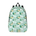 thumbnail image 1 of Lsque Horse And Flower Pattern Canvas Daypack, Durable Backpack, High-quality Versatile Backpack,Vintage Compact Backpack-Small, 1 of 6