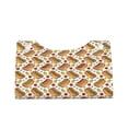 thumbnail image 1 of Lsque Hot Dog 7 Printed Long Tissue Box Cover Holder, Facial Paper Organizer Dispenser,Triangle with Bottom Belt, PVC Leather Decorative Organizer, 1 of 9