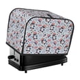 thumbnail image 1 of Lsque I Love USA Print 2 Slice Toaster Cover , Kitchen Appliance Dustproof Protector , Toaster Protector Dustproof Kitchen Appliance Cover, 1 of 7