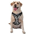 thumbnail image 1 of Lsque In Pizza We Crust Art Dog Harness, No-Pull Pet Harness with 2 Leash Clips, Adjustable Soft Padded Dog Vest with Easy Control Handle for Large Dogs-Medium, 1 of 9