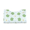 thumbnail image 1 of Lsque Kawaii Frogs Printed Long Tissue Box Cover Holder, Facial Paper Organizer Dispenser,Triangle with Bottom Belt, PVC Leather Decorative Organizer, 1 of 9