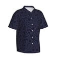 thumbnail image 1 of Lsque LOVE pattern Hawaiian Shirt for Men, Unisex Summer Beach Casual Short Sleeve Button Down Shirts-3X-Large, 1 of 9
