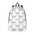 thumbnail image 1 of Lsque Labrador Retriever Dog Pattern Canvas Daypack, Durable Backpack, High-quality Versatile Backpack,Vintage Compact Backpack-Small, 1 of 6