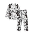 thumbnail image 1 of Lsque Labrador Retriever Dog Pattern Long Sleeve Pajama Set for Men - Soft 2-Piece Sleepwear and Loungewear Set with Pockets, Comfy Nightwear-Small, 1 of 7