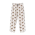 thumbnail image 1 of Lsque Labrador Retriever Dog Print Men's Pajama Pants, Lounge Pant - Comfortable Home Wear,Elastic Waistband, Stylish Design-Medium, 1 of 9