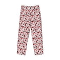 thumbnail image 1 of Lsque Ladybugs 2 Print Men's Pajama Pants, Lounge Pant - Comfortable Home Wear,Elastic Waistband, Stylish Design-Small, 1 of 9
