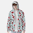 thumbnail image 1 of Lsque Ladybugs And Flowers 1 UPF 50+ Lightweight Sun Protection Men's Women's Long Sleeve Shirt, Hoodie Performance -Small, 1 of 9