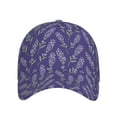 thumbnail image 1 of Lsque Lavender Flowers Baseball Cap Trucker Low Profile Hat Golf Dad Hat Adjustable Original Classic Unconstructed Plain Cap Men Women, 1 of 9