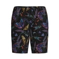 thumbnail image 1 of Lsque Lavender Flowers Mens Sleep Pajama Shorts,Short Pajama Pants, Cotton Ultra-Soft Knit-3X-Large, 1 of 9