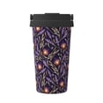 thumbnail image 1 of Lsque Lavender Flowers Pattern Travel Coffee Mug 16oz: Insulated Coffee Cup with Leakproof Lid, Coffee Tumbler, Reusable Coffee Cups with Seal Lid, 1 of 8