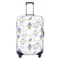 thumbnail image 1 of Lsque Lavender Flowers Printed Luggage Cover, Travel Luggage Protector,Scratch and Dirt Resistant, Fits 18-32 Inch Luggage - Large, 1 of 9