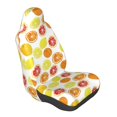 thumbnail image 1 of Lsque Lemon Orange Pattern Car Seat Covers for Front Seats , Waterproof Seat Covers for Cars, Sporty Front Seat Covers,Car Seat Cover Protector Front Seats, 1 of 5
