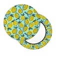 thumbnail image 1 of Lsque Lemon1 Round Bar chair cushion covers Velvet Fabric Premium Comfort Protects from Scratches and Stains for 14-17 Inch Chair- 12 inch, 1 of 7