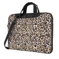 thumbnail image 1 of Lsque Leopard Pattern Laptop Bag – Portable & Slim Single-Shoulder Computer Case with Adjustable Strap, Protective, Lightweight for 13”/14”/15.6” Laptops, 1 of 8