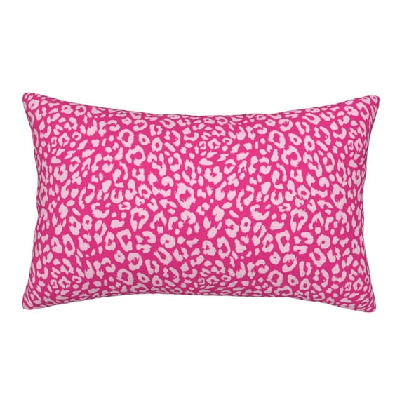 Lsque Leopard Pattern Pillow Case – Soft & Cozy Throw Pillow Cover, Hypoallergenic Cushion Case for Sleeping Women with Envelope Closure-20"x30"