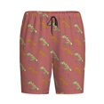 thumbnail image 1 of Lsque Leopard Print Mens Sleep Pajama Shorts,Short Pajama Pants, Cotton Ultra-Soft Knit-XX-Large, 1 of 9
