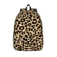 thumbnail image 1 of Lsque Leopard Print Pattern Canvas Daypack, Durable Backpack, High-quality Versatile Backpack,Vintage Compact Backpack-Medium, 1 of 6
