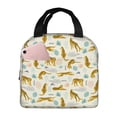 thumbnail image 1 of Lsque Leopard Print Pattern Lunch Bag Women/Men Insulated Lunch Box,Small Leakproof Cooler Food Lunch Containers Reusable High Capacity Lunch Tote Bags, 1 of 6