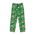 thumbnail image 1 of Lsque Leopard Print Print Men's Pajama Pants, Lounge Pant - Comfortable Home Wear,Elastic Waistband, Stylish Design-Small, 1 of 9