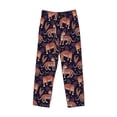 thumbnail image 1 of Lsque Leopard Print Print Men's Pajama Pants, Lounge Pant - Comfortable Home Wear,Elastic Waistband, Stylish Design-XX-Large, 1 of 9