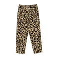 thumbnail image 1 of Lsque Leopard Print Print Women's Pajama Pants, Lounge Pant - Comfortable Home Wear,Elastic Waistband, Stylish Design-Small, 1 of 9