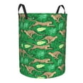 thumbnail image 1 of Lsque Leopard Print pattern Laundry Hamper Basket, Tall Woven Rope Hamper Basket for Clothes, Lightweight Storage Basket, Collapsible Waterproof-Medium, 1 of 8