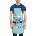 thumbnail image 1 of Lsque Let's Go on an Adventure Waterproof Apron Chef Aprons for Men Heavy Duty Chemical Work Apron Extra Long Grilling Aprons with Adjustable Bib Apron, 1 of 9