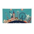 thumbnail image 1 of Lsque Let's go Travel Pattern Party Banner, Festive Banner , Holiday Celebrations and Events for Carnival Birthday Party Festival Decorations-Small, 1 of 8