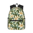 thumbnail image 1 of Lsque Lilies Flowers Classic Casual Backpack - Large Capacity Water-Resistant Backpack for School, Work, Travel, and Outdoor Activities, 1 of 8