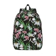 thumbnail image 1 of Lsque Lilies Flowers Pattern Canvas Daypack, Durable Backpack, High-quality Versatile Backpack,Vintage Compact Backpack-Medium, 1 of 6
