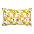 thumbnail image 1 of Lsque Lilies Flowers Pattern Pillow Case – Soft & Cozy Throw Pillow Cover, Hypoallergenic Cushion Case for Sleeping Women with Envelope Closure-16"x24", 1 of 6