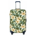 thumbnail image 1 of Lsque Lilies Flowers Printed Luggage Cover, Travel Luggage Protector,Scratch and Dirt Resistant, Fits 18-32 Inch Luggage - Medium, 1 of 9