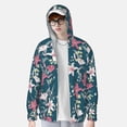 thumbnail image 1 of Lsque Lilies Flowers UPF 50+ Lightweight Sun Protection Men's Women's Long Sleeve Shirt, Hoodie Performance -3X-Large, 1 of 9