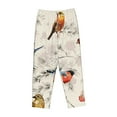 thumbnail image 1 of Lsque Little Birds Print Women's Pajama Pants, Lounge Pant - Comfortable Home Wear,Elastic Waistband, Stylish Design-Large, 1 of 9
