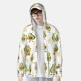 thumbnail image 1 of Lsque Lovely Avocado UPF 50+ Lightweight Sun Protection Men's Women's Long Sleeve Shirt, Hoodie Performance -Large, 1 of 9