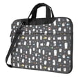 thumbnail image 1 of Lsque Lovely Penguin Pattern Laptop Bag – Portable & Slim Single-Shoulder Computer Case with Adjustable Strap, Protective, Lightweight for 13”/14”/15.6” Laptops, 1 of 8
