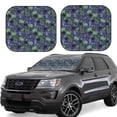 thumbnail image 1 of Lsque Magic Toads in Hats 2 PCS Windshield Sun Shade | CarFoldable Window Covers | Car Accessories Reflect UV for Universal Cars SUV Truck | Small, 1 of 7