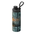 thumbnail image 1 of Lsque Magical Butterfly In Forest Pattern Water Bottle,18oz Sports Insulated Kettle for Cycling Gym Basketball Outdoor, Suitable as a Present, 1 of 7