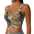 thumbnail image 1 of Lsque Mallard Ducks Printed Women'S Sports Bra, Compression, Moisture Wicking, High-Impact Sports Bra For Women,Supportive sports bra-XX-Large, 1 of 9