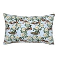 thumbnail image 1 of Lsque Mallard Ducks And Roses Pattern Pillow Case – Soft & Cozy Throw Pillow Cover, Hypoallergenic Cushion Case for Sleeping Women with Envelope Closure-20"x30", 1 of 6