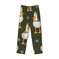 thumbnail image 1 of Lsque Mallard Ducks Wild Birds Print Men's Pajama Pants, Lounge Pant - Comfortable Home Wear,Elastic Waistband, Stylish Design-X-Large, 1 of 9