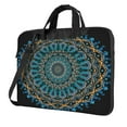 thumbnail image 1 of Lsque Mandala Pattern Laptop Bag – Portable & Slim Single-Shoulder Computer Case with Adjustable Strap, Protective, Lightweight for 13”/14”/15.6” Laptops, 1 of 8