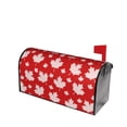 thumbnail image 1 of Lsque Maple Leaves Mailbox Cover Standard Size ,Magnetic Mailbox Covers Post Wraps Letter Box Cover -25.5x21 in, 1 of 9