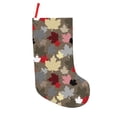 thumbnail image 1 of Lsque Maple colorful Pattern 18 Inch Christmas Stockings, Festive Holiday Stocking for Christmas Decorations Holiday Decor, 1 of 8