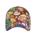 thumbnail image 1 of Lsque Mario Baseball Cap Trucker Low Profile Hat Golf Dad Hat Adjustable Original Classic Unconstructed Plain Cap Men Women, 1 of 1