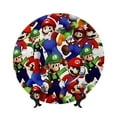 thumbnail image 1 of Lsque Mario Pattern Ceramic Decorative Plate Decorative Plates with Display Stand Personalized Porcelain Plate Ceramic Ornaments for Wall Hanging Decoration-8in, 1 of 6