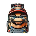 thumbnail image 1 of Lsque Mario Pattern Comfortable Student Backpack - Ergonomic Design, Durable, Water-Resistant, Multi-Compartment,Travel, and Outdoor Activities, 1 of 1