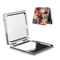 thumbnail image 1 of Lsque Mario Pattern Cosmetic Mirror 2.6 Inch Round Handheld Travel Pocket Makeup Mirror, 1 of 8